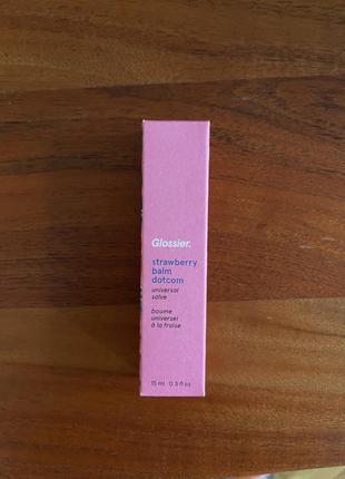 Блиск для губ glossier strawberry