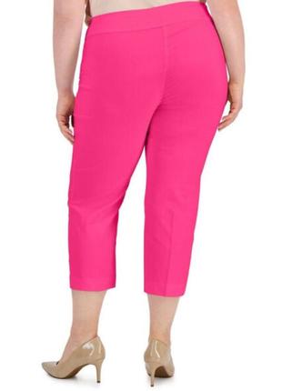 Р. 52-54/2xl-3xl женские капри батал розового цвета canda