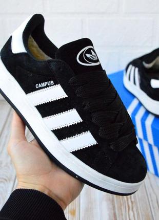Adidas campus black white