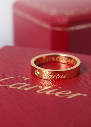Колечко картье каблучка cartier 18-18.5