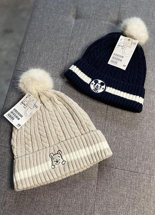 Детские шапки с героями disney h&amp;m