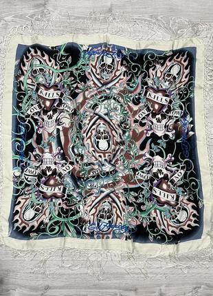 Шовкова хустинка ed hardy