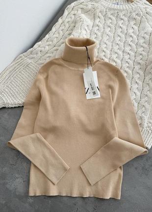Кемел трикотажний гольфик zara