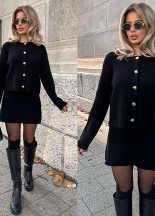 Костюм - спідниця та кардиган