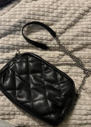 Сумочка stradivarius черная