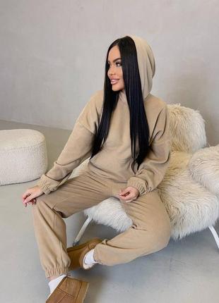 Теплий спортивний костюм з двостороннього флісу