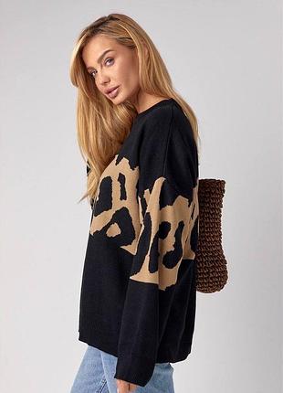 В'язаний светр oversized