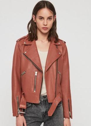 Allsaints кожаная куртка