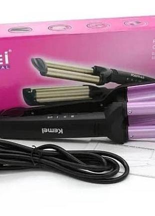 Плойка потрійна керамічна