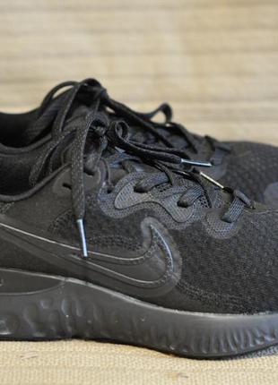 Легкие черные женские беговые кроссовки clot nike wmns renew run 2  39 р . ( 25 см.)