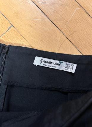 Юбка stradivarius эко кожа5 фото