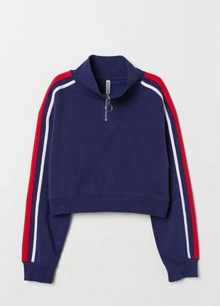 Укороченный свитшот h&m m