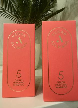 Укрепляющий шампунь для волос masil allmasil 5 salon hair cmc shampoo с аминокислотами, 300 мл