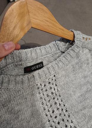 Светр з шерсті альпака guess  🩶