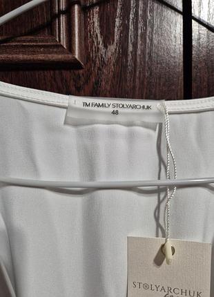 Белое платье 48р. 3