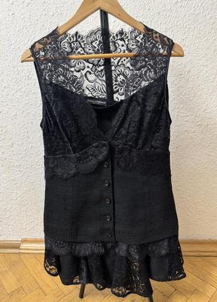 Dolce&Spring жилет+юбка костюм