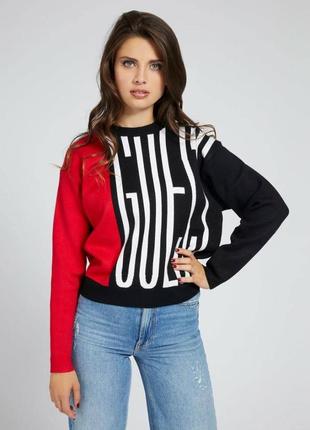 Оригинальный женский свитер guess