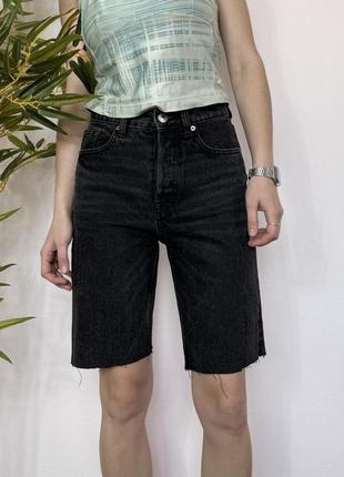 Базові джинсові шорти zara2 фото