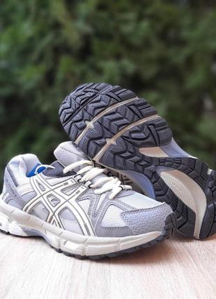 Asics gel-kahana 8 серые с бежевым2 фото