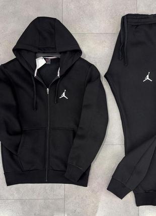 Зимний костюм jordan на флисе