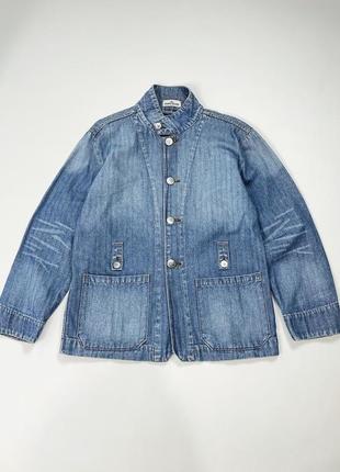 Джинсова куртка stone island vintage