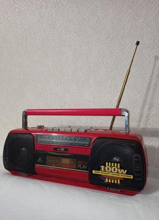 Радіомагнітофон silver crown rx-908 ретро