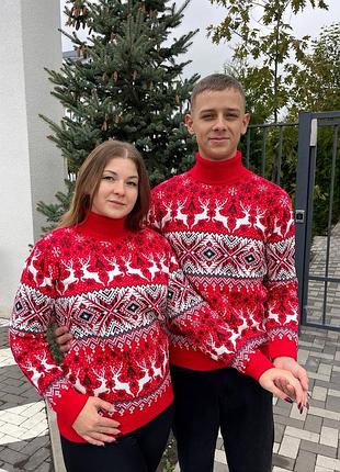 Туреччина 🇹🇷, новорічний светр, люкс якість