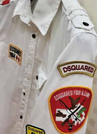 Рубашка dsquared, оригинал, 50 размер.