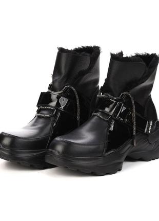 Женские зимние ботинки step on / onyx-02 женские зимние ботинки