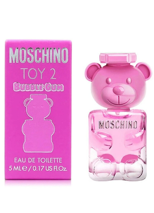 Moschino туалетна вода тоy 2 bubble gum (мініатюра), 5 мл