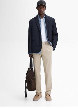 Брюки чінос від бренду massimo dutti