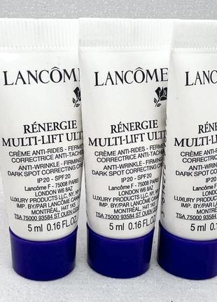 Антивозрастной крем для лица с эффектом лифтинга, повышения упругости, ровного тона lancome