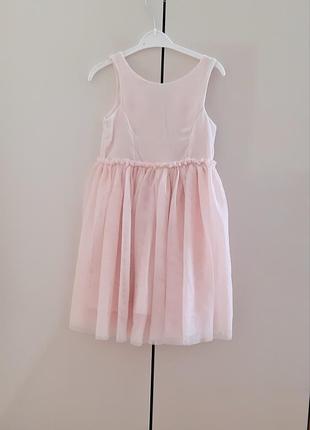 Праздничное, нарядное платье, платье h&m 116-122 размера.