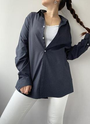 Базовая черная рубашка/рубашка от h&m5 фото