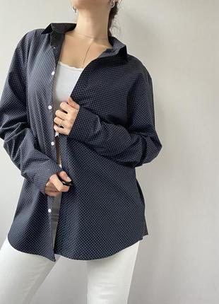 Базовая черная рубашка/рубашка от h&m8 фото