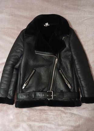 Дубленка h&m