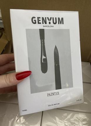 Genyum оригинал painter 100ml духи стойкий парфюм оригинал гениум пеинтер