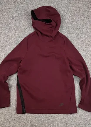 Nike tech fleece оригнальна чоловіча кофта з капюшоном  і логотипом худі