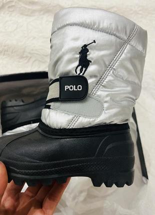 Дитячі зимові черевики polo ralph lauren 20 розмір (11 см)