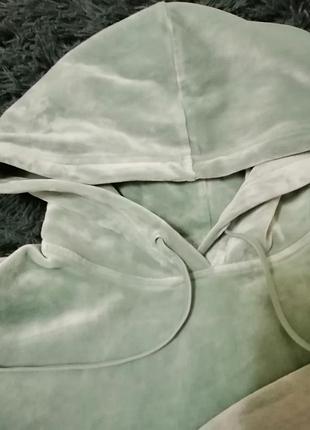 Велюровое худи, оверзайс 2