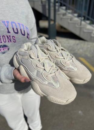 Adidas yeezy 500 blush1 фото