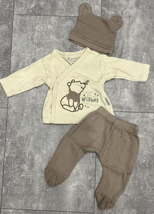 Комплект, костюм для новонароджених, 0-3 місяці, 56 сантиметрів