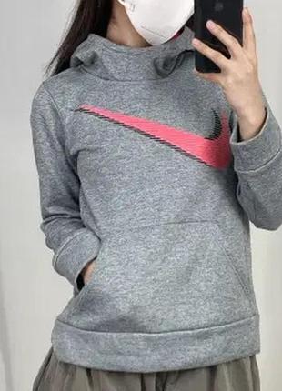Худи для девочки nike g nk hoodie po thrma gfx2