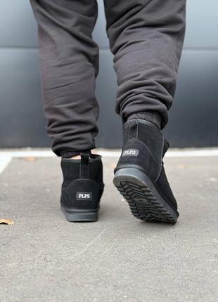 Мужские теплые угги в черном цвете 41;42;43;44;45 размеры