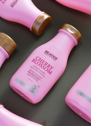 Кондиціонер для щоденного застосування beaver cherry blossom conditioner з екстрактом квітів сакури