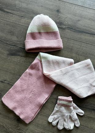 Набор шапка шарф