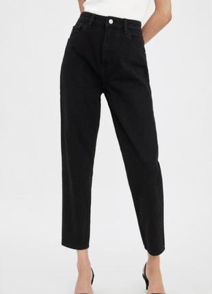 Джинсы zara mom