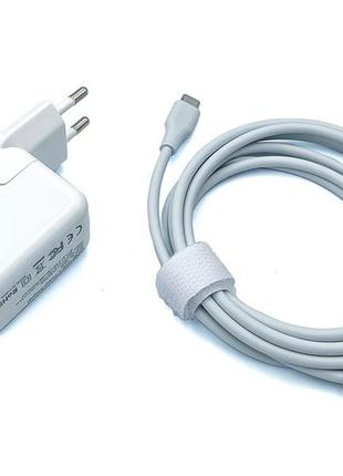 Блок живлення для apple 30w a1882 (mr2a2ch/a) type-c (usb-c) + eu вилка. hc