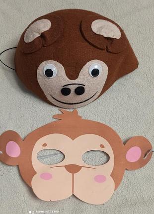 Маска мавпи, кепка маска