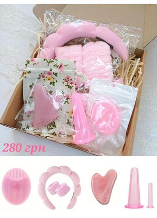 Подарочный набор для ухода за лицом подарок для девушки женщины на новый год 8 марта